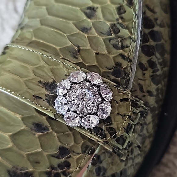 Ganni Patent Sling Back Mule Loafers - Picture 6 of 9